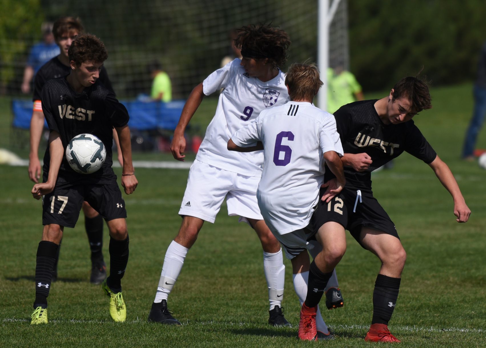 Butte boys soccer at West